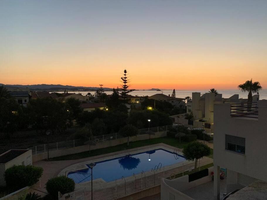 Apartamento En Marina Beach Con Vistas Al Mar El Pozo del Esparto ภายนอก รูปภาพ