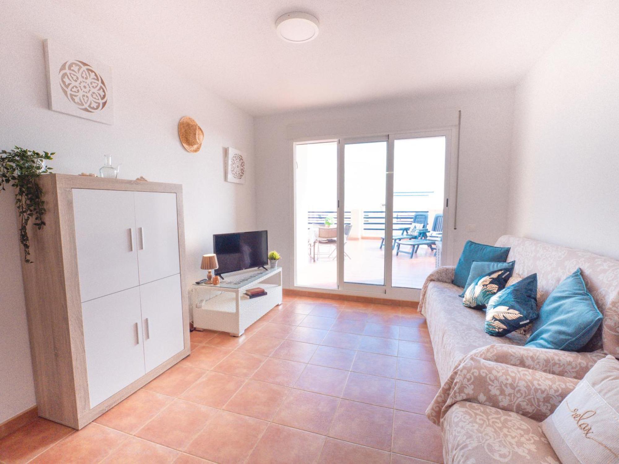 Apartamento En Marina Beach Con Vistas Al Mar El Pozo del Esparto ภายนอก รูปภาพ