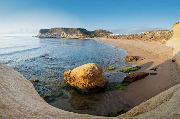 Apartamento En Marina Beach Con Vistas Al Mar El Pozo del Esparto ภายนอก รูปภาพ
