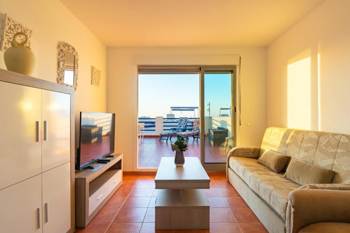 Apartamento En Marina Beach Con Vistas Al Mar El Pozo del Esparto ภายนอก รูปภาพ